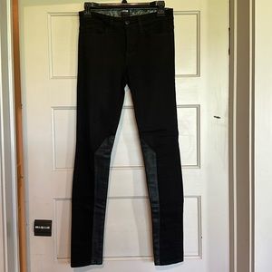 Joe’s black skinny jeans